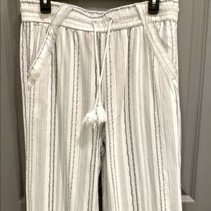 Rewind Linen Boho Pants Size Large🌸🌼